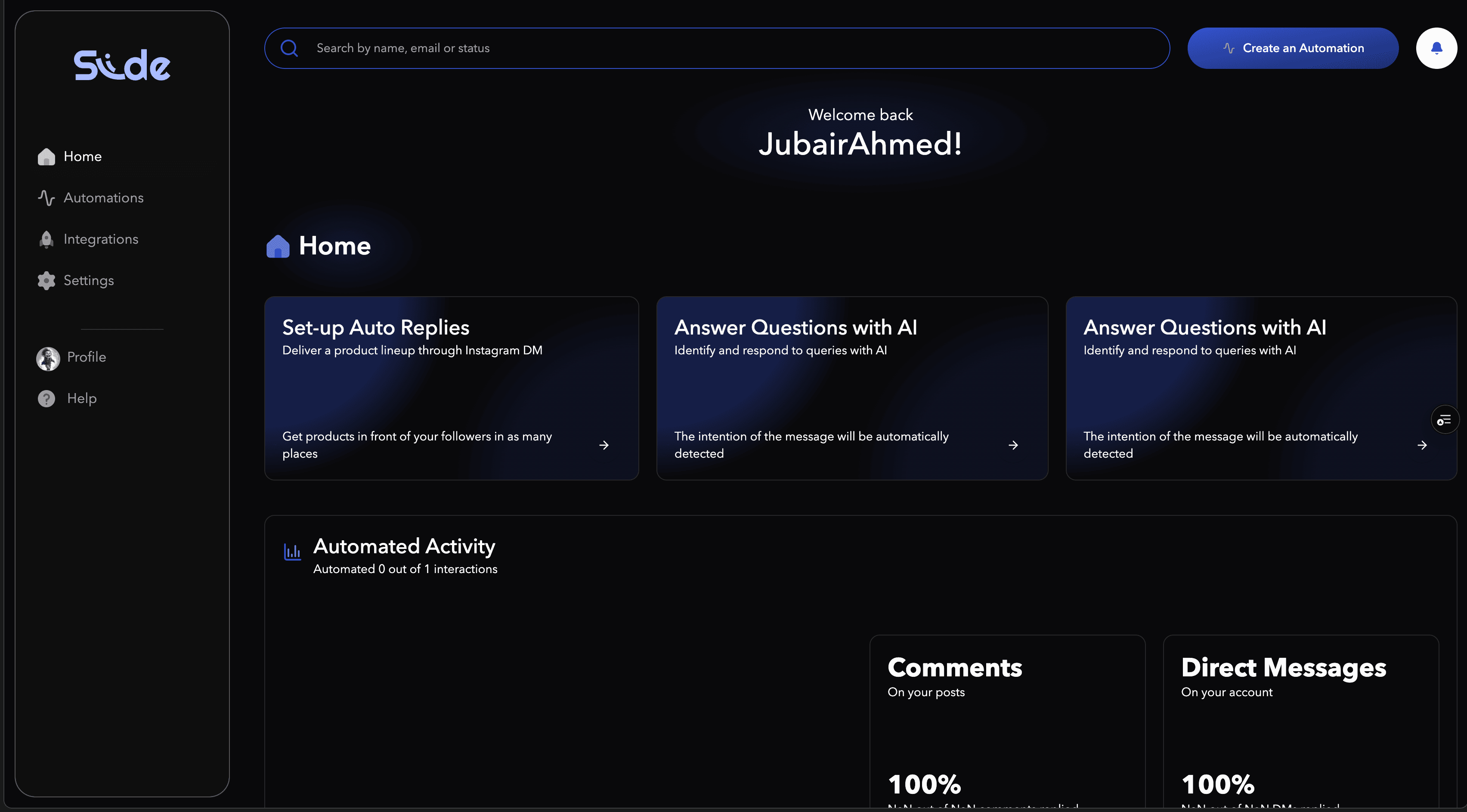 Repluxe Dashboard